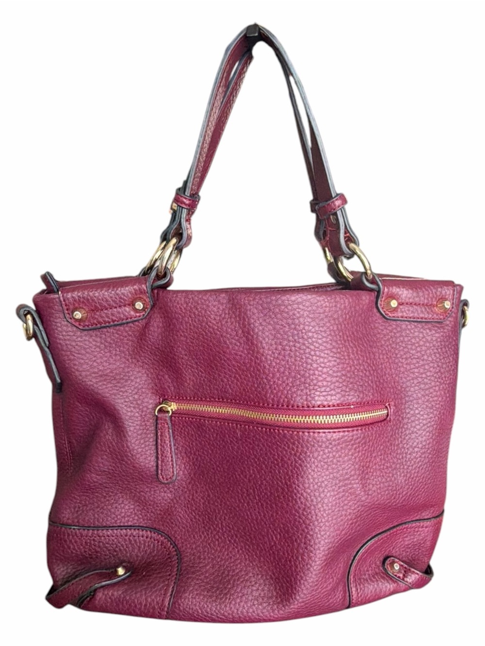 Urban Expressions Vegan Pebbled Wine Tote - Picture 3 of 6